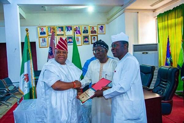 Osun Governor-Elect Adeleke Receives Certificate Of Return