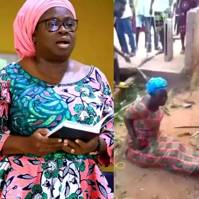 We Have A Robust Mechanism To Respond To Issues Of Gender-based Violence In Abia, Says First Lady After Rescuing Woman Tortured For Being A ‘Witch’