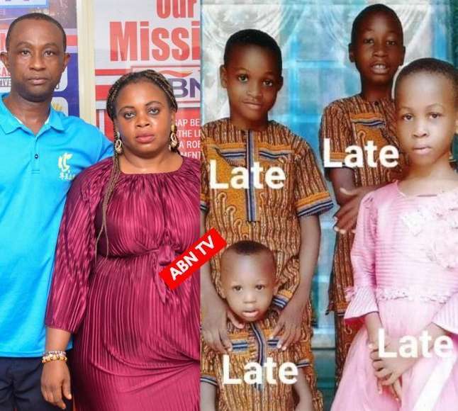 SAD!! Family Who Lost All Four Kids At Once In Abia Remembers one Year After Incident (VIDEO)