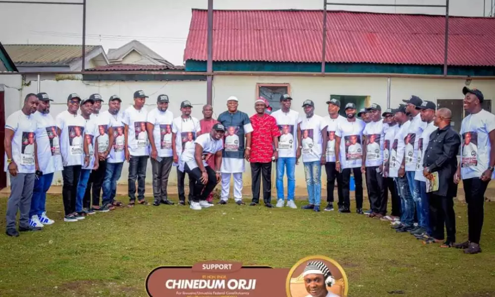 Ikuku Youth Unites Visits Abia Speaker, Pledges Support For His 2023 Ambition (Photos)