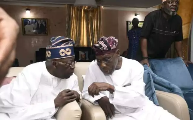 Obasanjo Finally Opens Up On What He Told Tinubu During His Visit