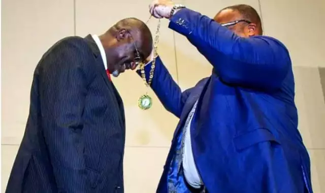 Maikyau Sworn-in As New NBA President Maikyau Sworn-in As New NBA President