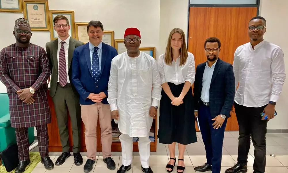 Rep. Onuigbo Meets With UK-PACT Team, Discuss Areas Of Collaboration (Photos)