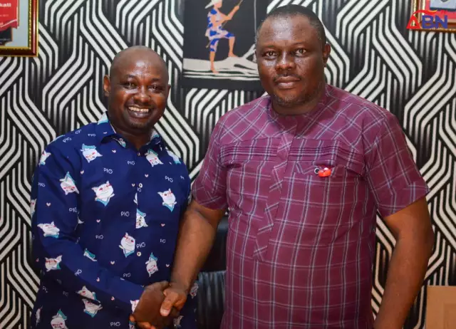 ABN TV Director, Okali Greets Head Station Flo FM Umuahia On Birthday ABN TV Director, Okali Greets Head Station Flo FM Umuahia On Birthday