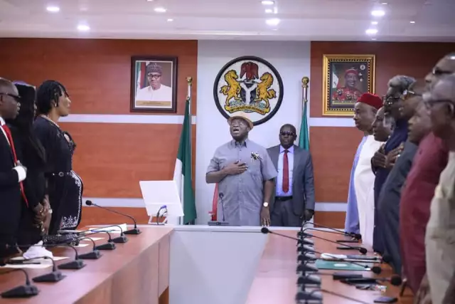 Ikpeazu Charges Newly Appointed Permanent Secretaries To Support Efforts To Complete Ongoing Projects Ikpeazu Charges Newly Appointed Permanent Secretaries To Support Efforts To Complete Ongoing Projects