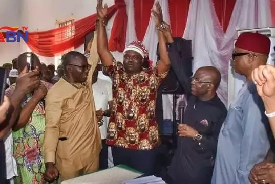 Abia 2023: Labour Party’s Alex Otti Unveils 38-Year-Old Running Mate (Photos) Abia 2023: Labour Party’s Alex Otti Unveils 38-Year-Old Running Mate (Photos)