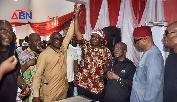 Abia 2023: Labour Party’s Alex Otti Unveils 38-Year-Old Running Mate (Photos)