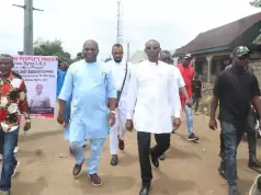 Abia APP’s Guber Candidate, Mascot Kick-Starts LG Verification Tour Abia APP's Guber Candidate, Mascot Kick-Starts LG Verification Tour