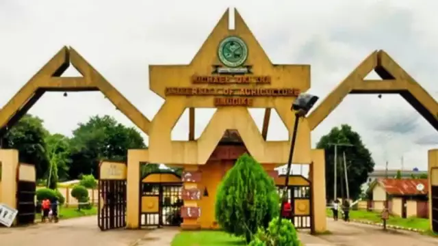 Michael Okpara University Umudike Shut Down Indefinitely Michael Okpara University Of Agriculture ASUU Rejects FG's Consolidated Academic Salary Structure