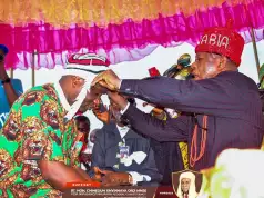 Speaker Chinedum Orji Honoured With Akaraka Abia Chieftaincy Title in Ohuhu (Photos) Speaker Chinedum Orji Honoured With Akaraka Abia Chieftaincy Title in Ohuhu (Photos)