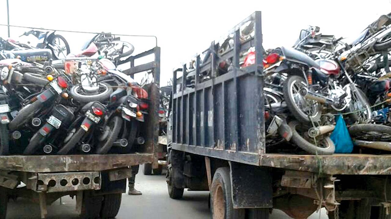 FRSC Impounds 35 Unregistered Motorcycles In Sokoto