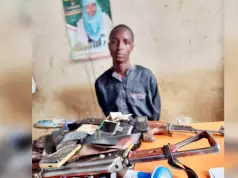 Police Nab 20-Year-Old Suspected Bandit In Possession Of Two AK-47 Rifles In Kaduna