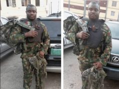 Fake Soldier Posing As Modeling Agent Arrested In Lagos