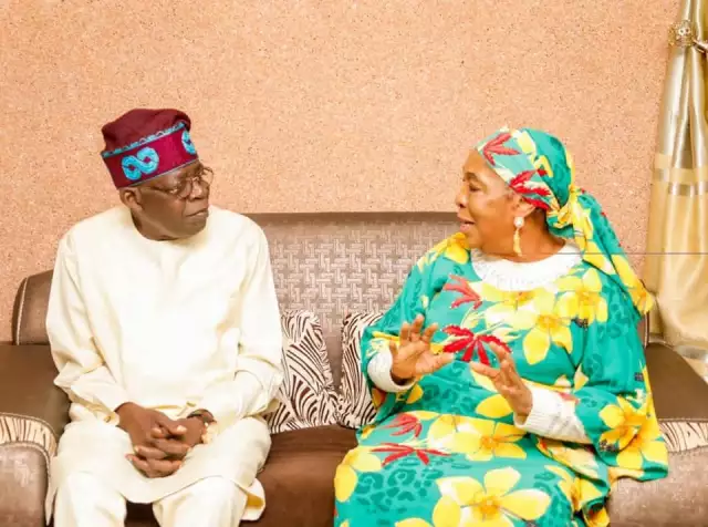 2023: APC Presidential Candidate, Bola Tinubu Visits Eunice Uzor Kalu 2023: APC Presidential Candidate, Bola Tinubu Visits Eunice Uzor Kalu