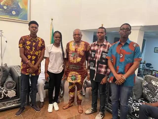 Beneficiaries Of Orji Kalu Foundation’s Scholarship Jet Out To South America To Study Medicine (Photos, Video) Beneficiaries Of Orji Kalu Foundation's Scholarship Jet Out To South America To Study Medicine (Photos, Video)