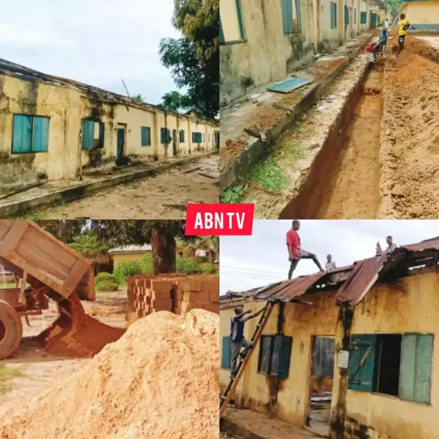 Abia North Tour: Renovation Commences At Aggrey Ibom Primary School Days After Sen. Kalu’s Visit (Photos) Abia North Tour: Renovation Commences At Aggrey Ibom Primary School Days After Sen. Kalu's Visit (Photos)