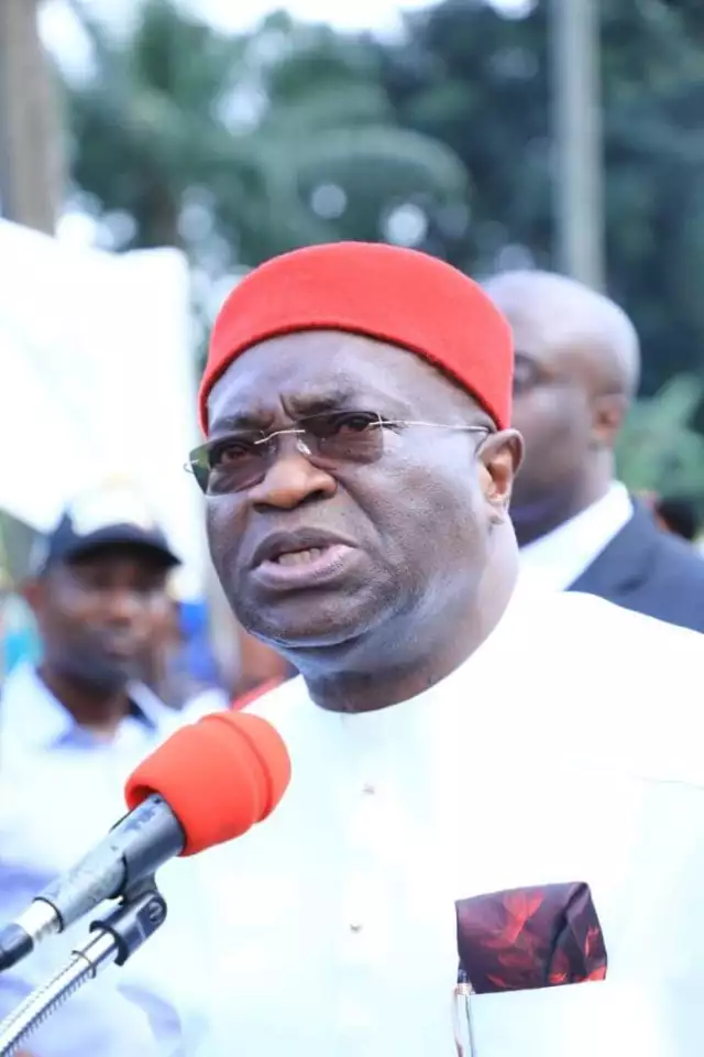 Gov. Ikpeazu Commissions Another Road Project, Says Essence Of Governance Is About Democratic Dividends