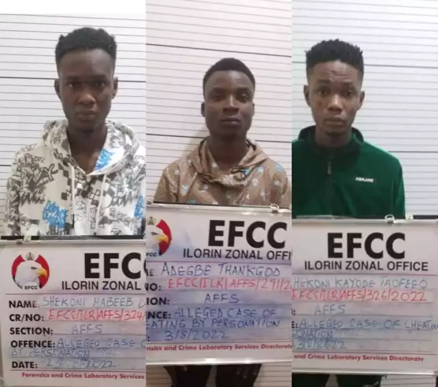 Two Siblings, One Other Land In Jail For Cybercrime In Ilorin (Photos)