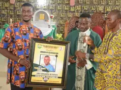 Bende Local Govt Deputy Chairman Bags Award Of “JINX BREAKER” (Photos) Bende Local Govt Deputy Chairman Bags Award Of "JINX BREAKER" (Photos)