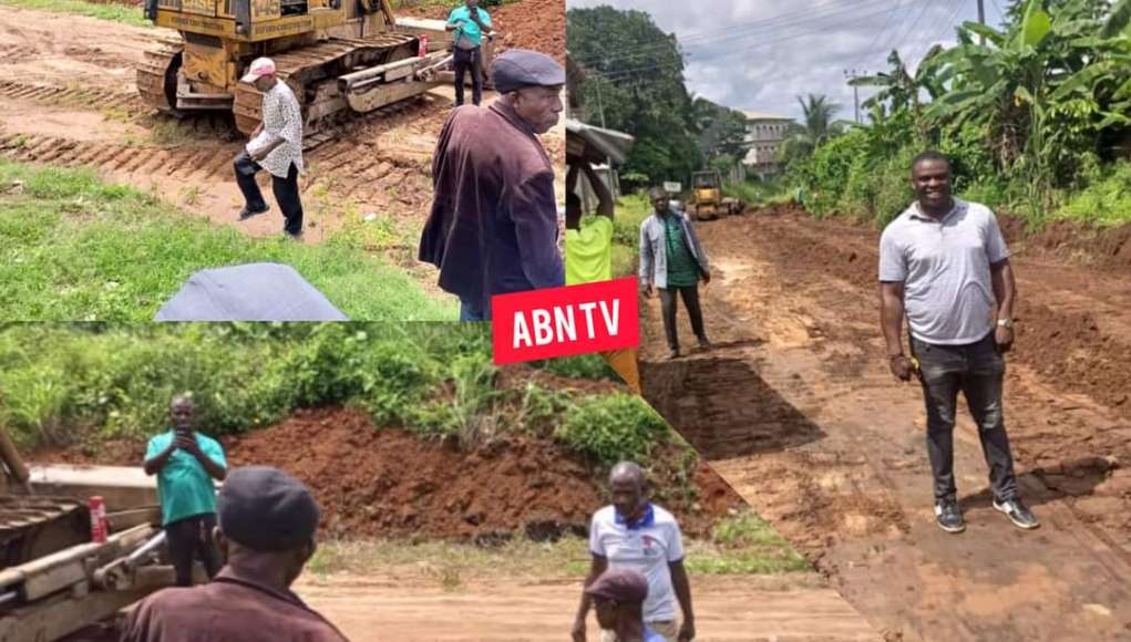 Abia North: Construction Work Commences At New Road Projects Attracted By Sen. Orji Kalu