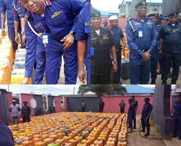 NSCDC Recovers 21,600 Litres Of Stolen Petrol In Lagos