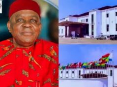 Gov. Ikpeazu Renames International Conference Center After T.A. Orji Gov. Ikpeazu Renames International Conference Center After T.A. Orji