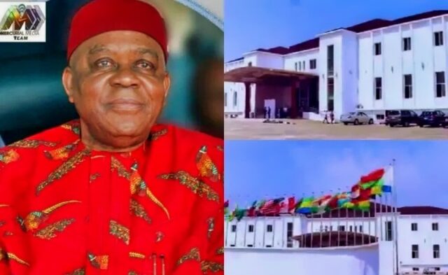 Gov. Ikpeazu Renames International Conference Center After T.A. Orji Gov. Ikpeazu Renames International Conference Center After T.A. Orji