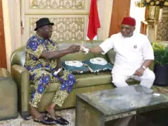 Osisioma Flyover: Extend Projects To Other Senatorial Districts, Sen. Kalu Urges Ikpeazu Sen. Orji Kalu Salutes Ikpeazu On Commissioning Of Osisioma Flyover