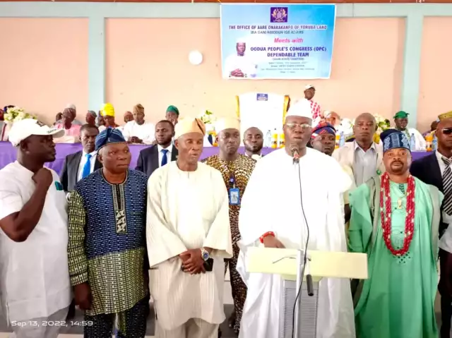 Be Vigilant Against Terrorists, Gani Adams Tells Yoruba Leaders