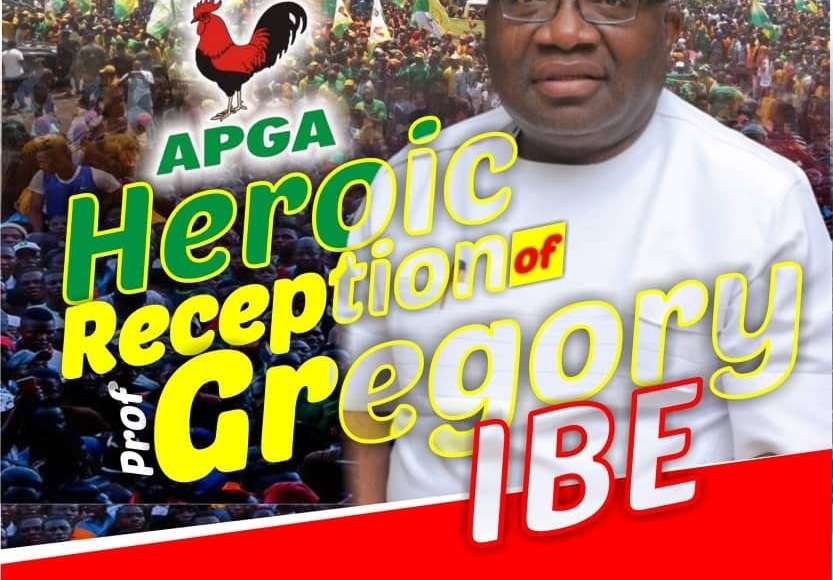 HOME COMING: Abians Set To Receive APGA Guber Candidate Gregory Ibe Today