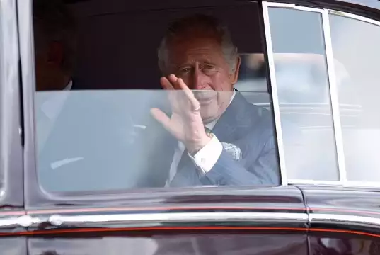 King Charles III Arrives At Bucknight Palace (PHOTOS) King Charles III Arrives At Bucknight Palace (PHOTOS)