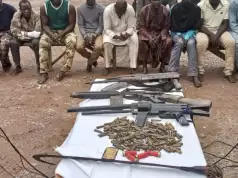 Police Arrest Notorious Bandit Umar Namaro, Six Informants In Zamfara Police Arrest Notorious Bandit Umar Namaro, Six Informants In Zamfara