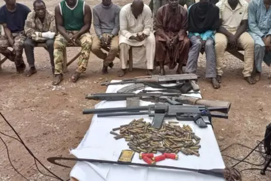 Police Arrest Notorious Bandit Umar Namaro, Six Informants In Zamfara Police Arrest Notorious Bandit Umar Namaro, Six Informants In Zamfara