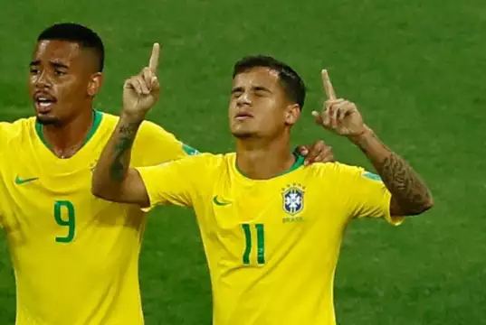 Brazil Drop Jesus, Coutinho From National Team Ahead Of Friendly Game Brazil Drop Jesus, Coutinho From National Team Ahead Of Friendly Game