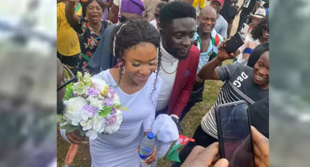 Obi Salutes Newlywed Couple Who Joined In Abuja Obidient Movement Rally