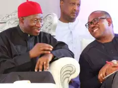 Peter Obi Visits Goodluck Jonathan Ahead Of Campaign Kick-Off Peter Obi Visits Goodluck Jonathan Ahead Of Campaign Kick-Off
