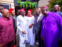 Tinubu Meets Northern Bishops, Defends Choice Of Shettima As Running Mate