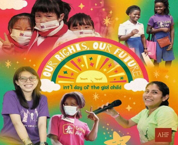 International Day Of The Girl Child: “Our Rights, Our Future” - AHF