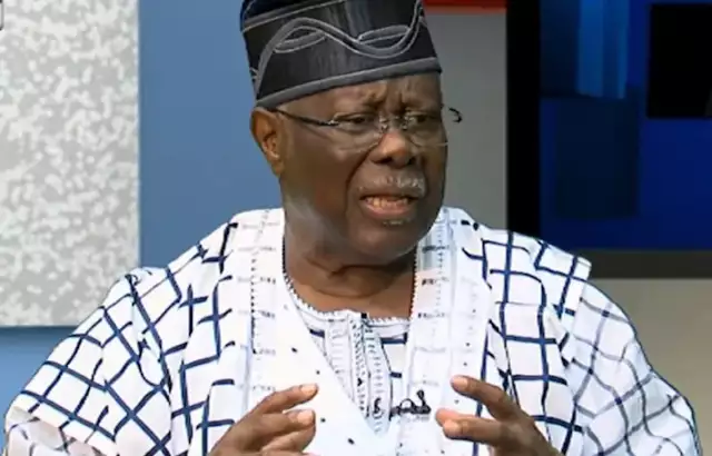 Bode George Backs The Call For Iyorchia Ayu’s Resignation Bode George: APC Lacks Structure, It’s A One-Man Show