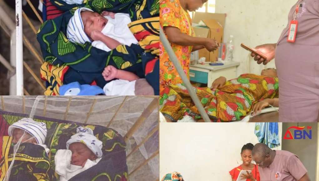ABN TV Director Ifeanyi Okali Visits Abia Lady Who Gave Birth To Set Of 5 Babies, Others, Support Families With Cash