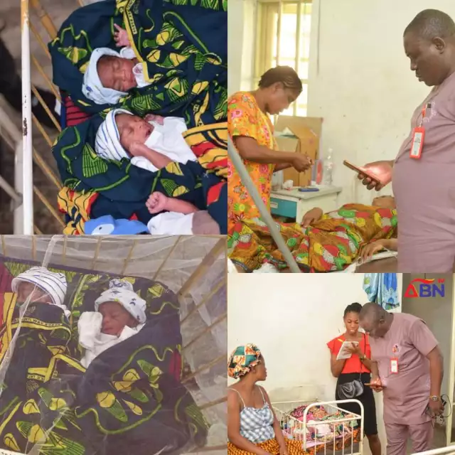 ABN TV Director Ifeanyi Okali Visits Abia Lady Who Gave Birth To Set Of 5 Babies, Others, Support Families With Cash (Photos, Video) ABN TV Director Ifeanyi Okali Visits Abia Lady Who Gave Birth To Set Of 5 Babies, Others, Support Families With Cash