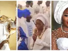 Ooni Of Ife Marries 4th Wife, Ashley Adegoke (PHOTOS) Ooni Of Ife Marries 4th Wife, Ashley Adegoke (PHOTOS)