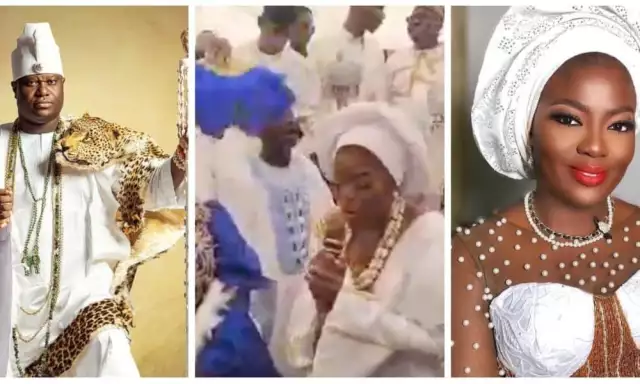 Ooni Of Ife Marries 4th Wife, Ashley Adegoke (PHOTOS)