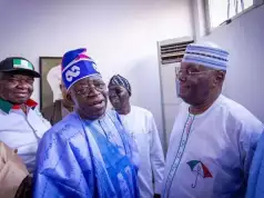 Atiku, Tinubu Meet At Airport In Abuja (PHOTOS) Atiku, Tinubu Meet At Airport In Abuja (PHOTOS)