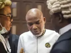 US House Of Representatives Member Seeks Biden’s Intervention Over Nnamdi Kanu’s Detention Court Adjourns Till 12noon To Allow FG File Charges On Why Nnamdi Kanu Should Be Detained Further