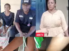 Police Arrest Woman Who Inflicted Harms On House Help For Allegedly Licking Baby’s Milk In Imo (Photos, Video) Police Arrest Woman Who Inflicted Harms On House Help For Allegedly Licking Baby's Milk In Imo (Photos, Video)