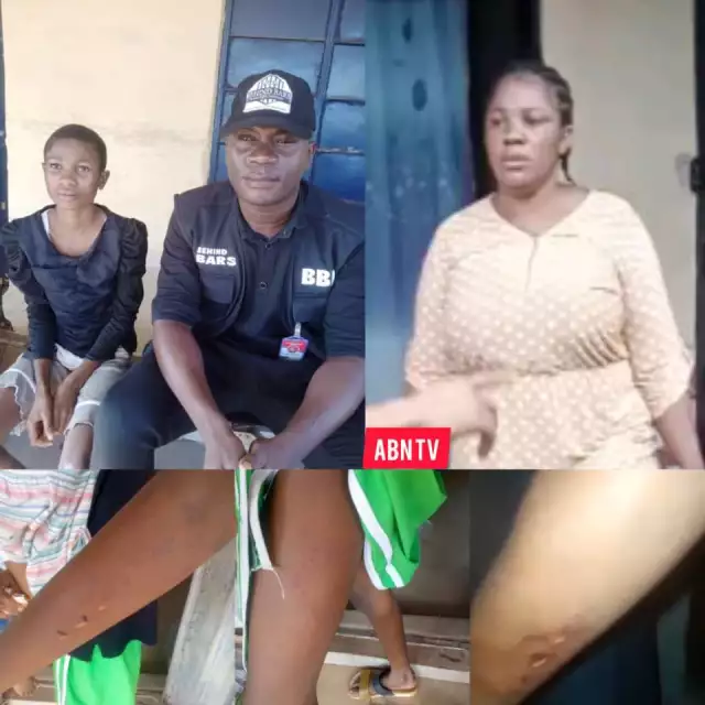 Police Arrest Woman Who Inflicted Harms On House Help For Allegedly Licking Baby's Milk In Imo (Photos, Video)