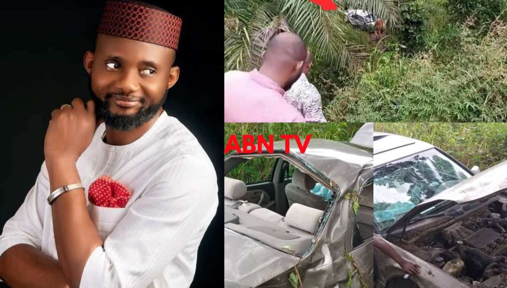 Akwa Ibom Journalist Narrowly Escapes Death After Ghastly Accident (Photos, Video)