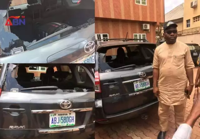 Gunmen Attack Governorship Candidate In Ebonyi (Photos) Gunmen Attack Governorship Candidate In Ebonyi (Photos)