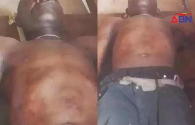 Gunmen Kill Ebubeagu Security Member In Ebonyi (Graphic Photos) Gunmen Kill Ebubeagu Security Member In Ebonyi (Graphic Photos)
